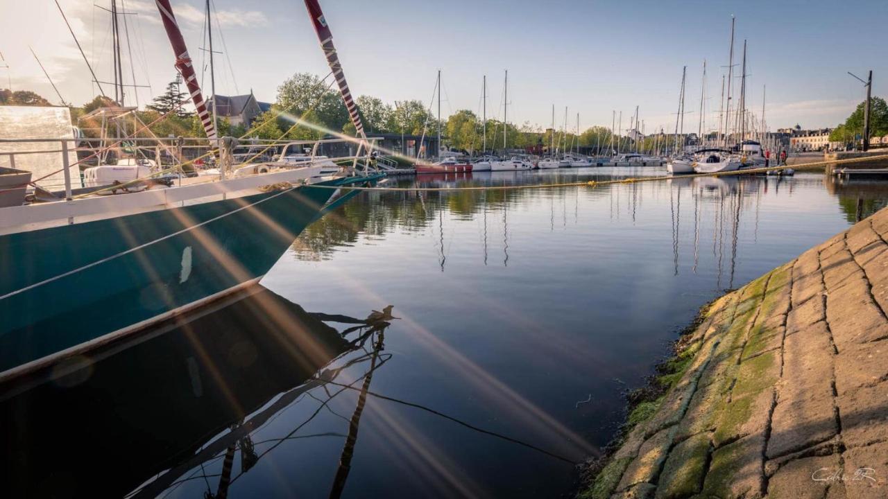 Appartement Duplex proche Port avec vélos Vannes Exterior foto